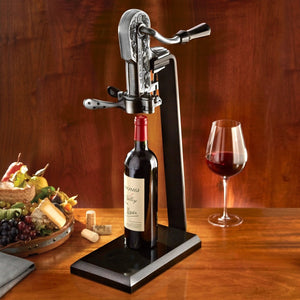 Legacy Corkscrew with Black Marble Stand and Handle